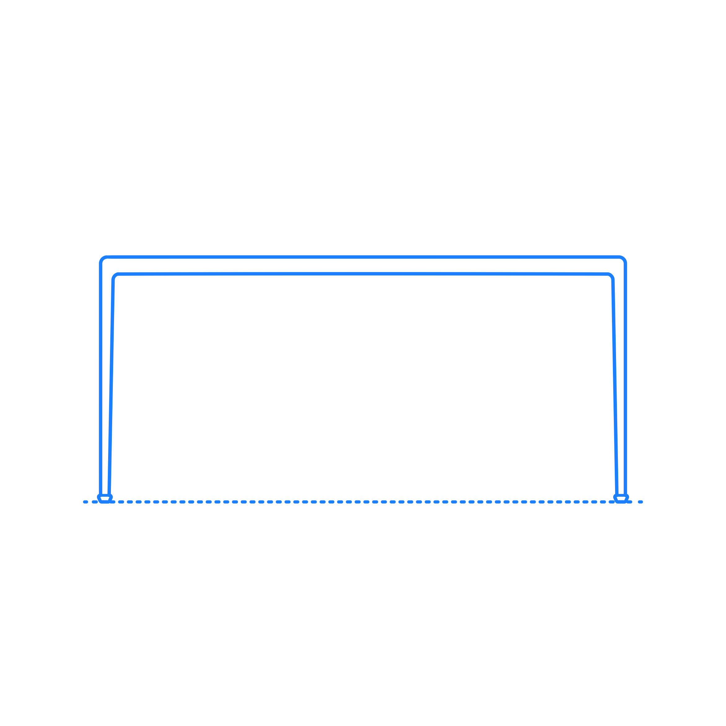 Furniture Dining Tables 1966 Dining Table Rectangular Outline Svg File Free Vectors
